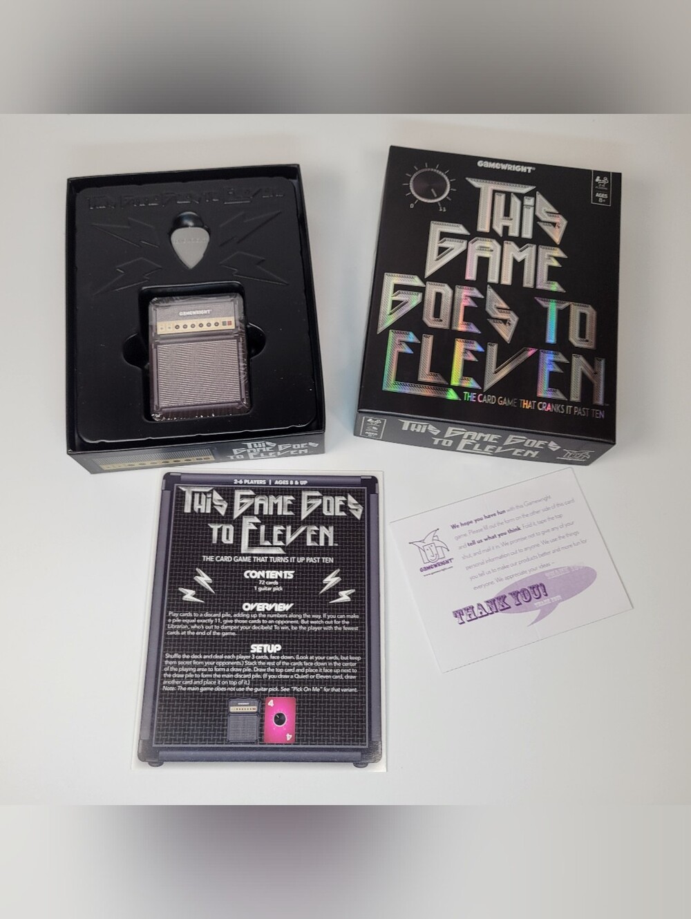 This Game Goes To Eleven Card Game Gamewright - New Open Box